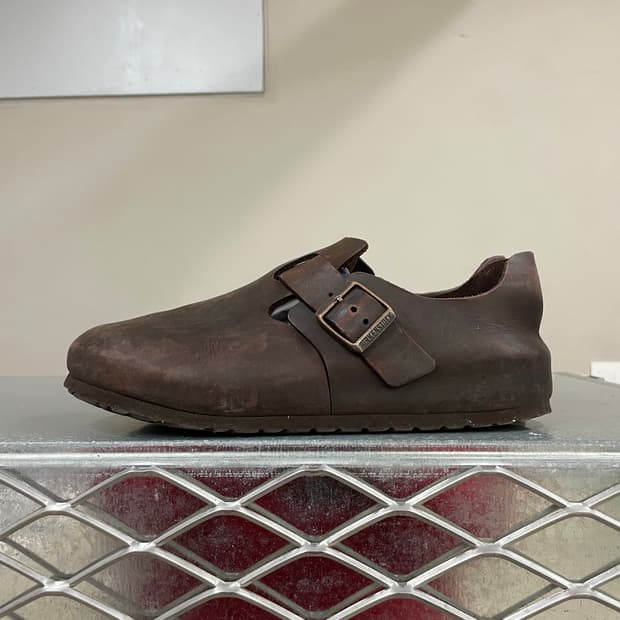 버켄스탁 런던 레더 하바나 로퍼 260