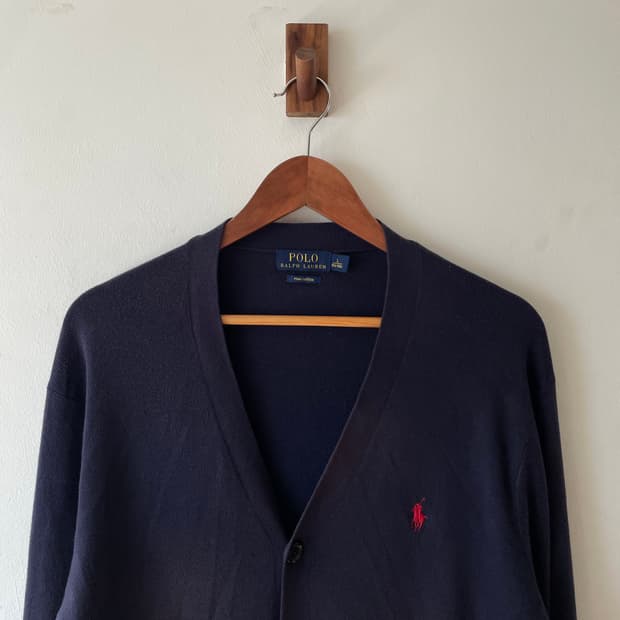 Vintage Polo 카디건