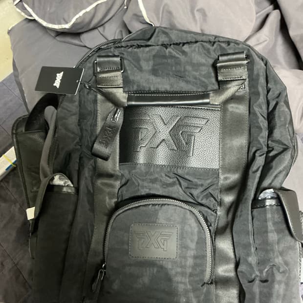 PXG 블랙 백팩 새상품급