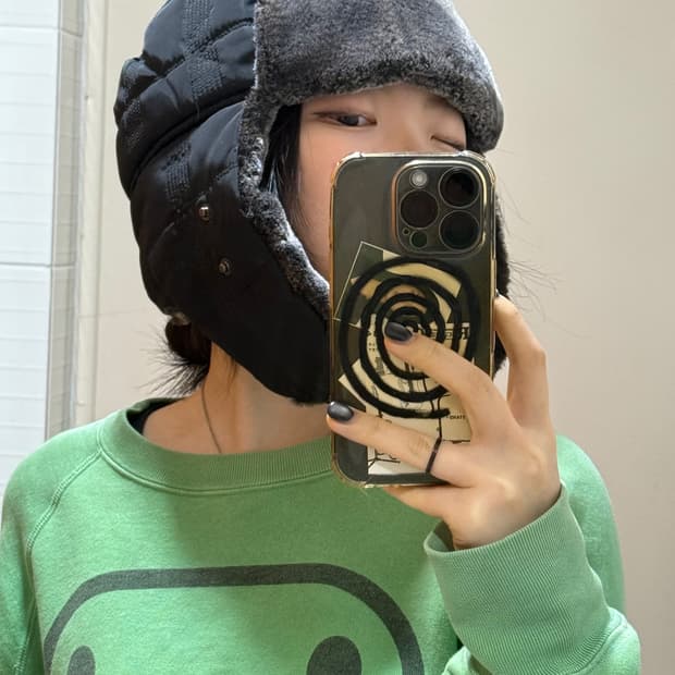 빈티지 베이비 마일로 맨투맨