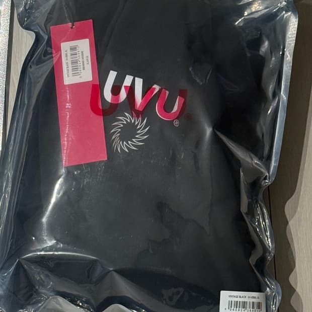 UVU 인시그니아 후드 블랙 XL