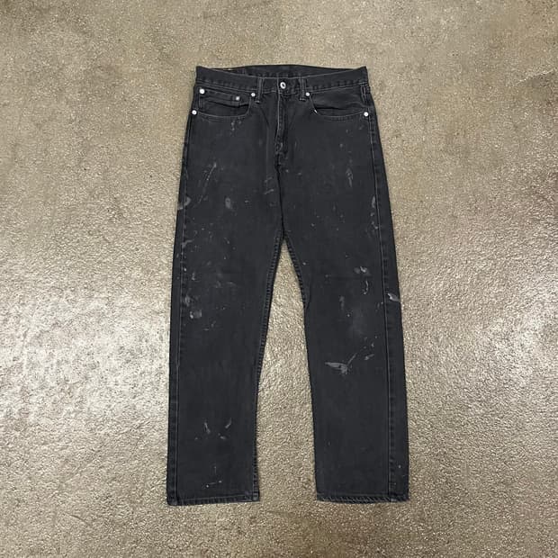 리바이스505 블랙진 (33“)