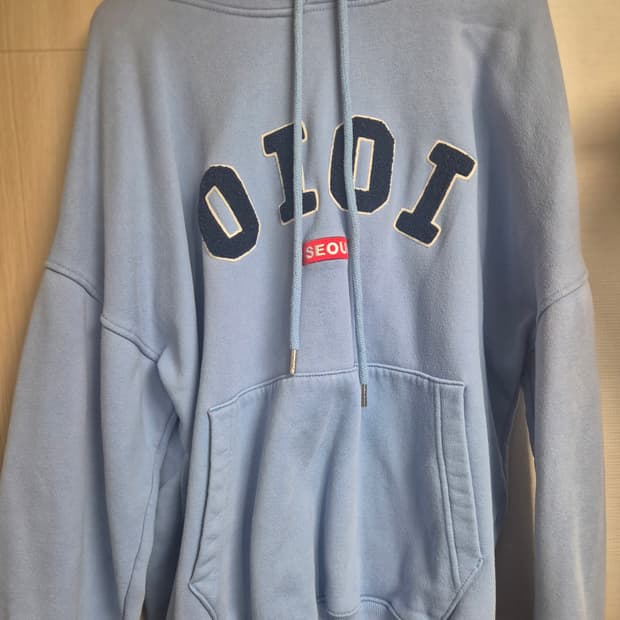 oioi 후드티 블루