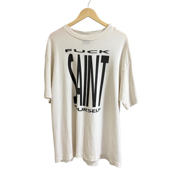 세인트미카엘 f*ck yourself 티셔츠 25ss