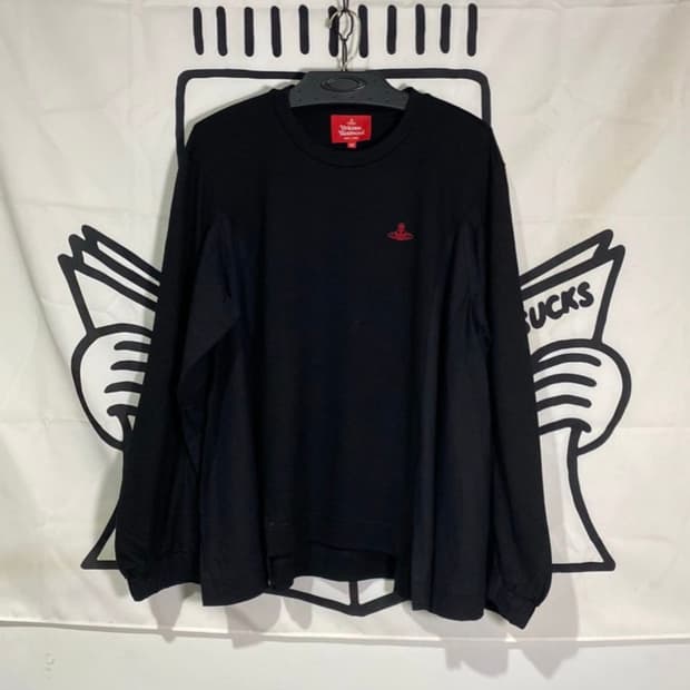 비비안 웨스트우드 블랙 롱슬리브