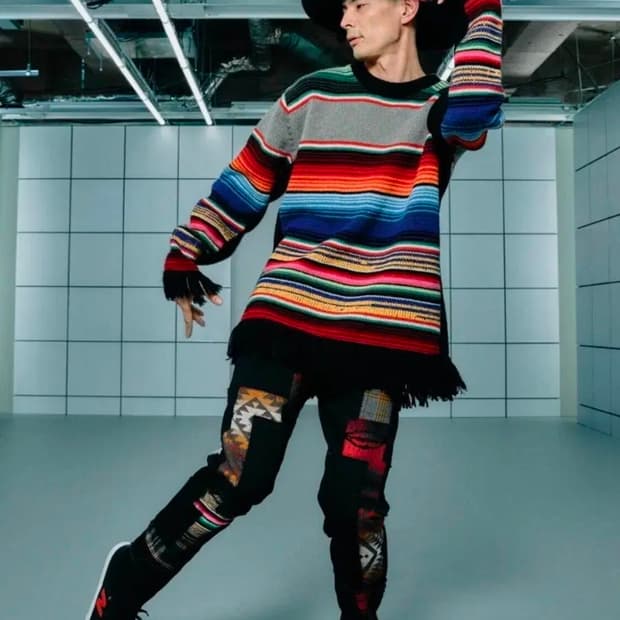 22FW 준야와타나베 by 꼼데가르송 자미로콰이 멀티 니트