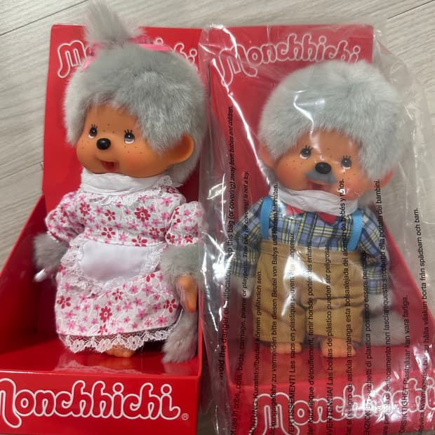 몬치치 할머니 할아버지 몬치치 세트