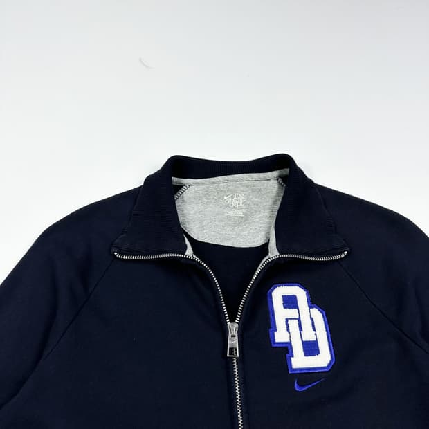 나이키 트레이닝 네이비 코튼 트랙탑 져지 (M 여성추천)