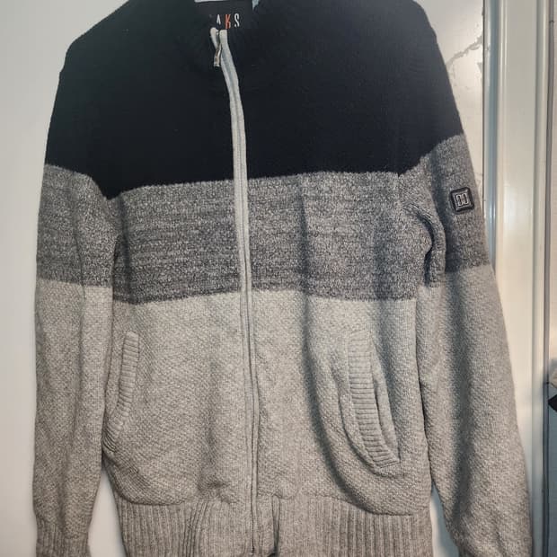 닥스 방풍 니트 집업 100