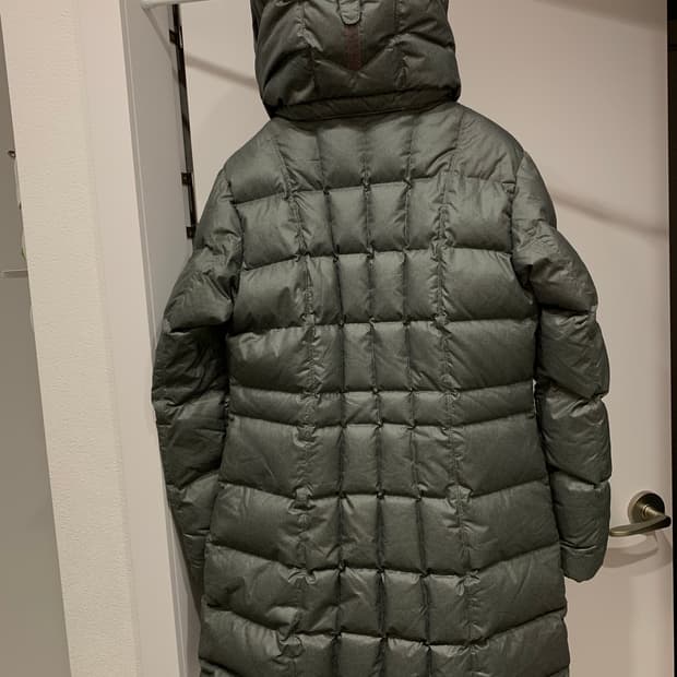 노스페이스 여성 구스 롱패딩 95(M-L) 55-66초