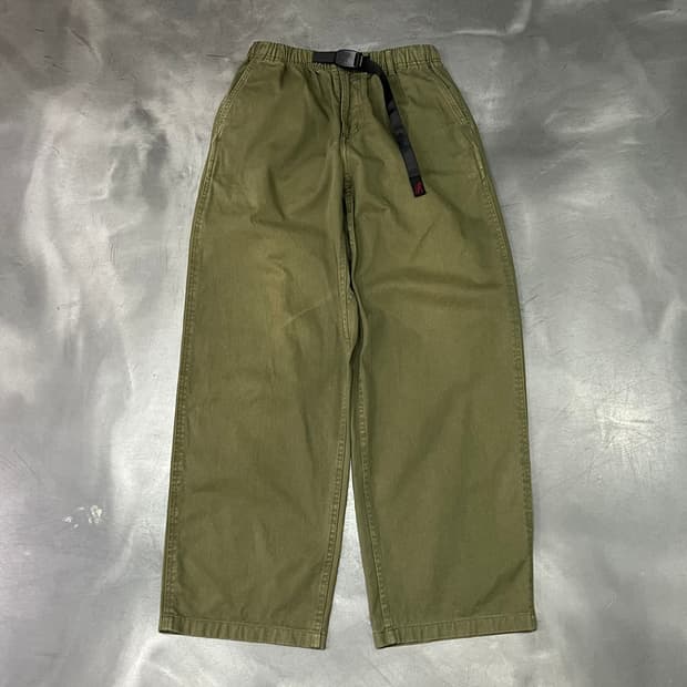  그라미치 벨티드 코튼 팬츠 y15642