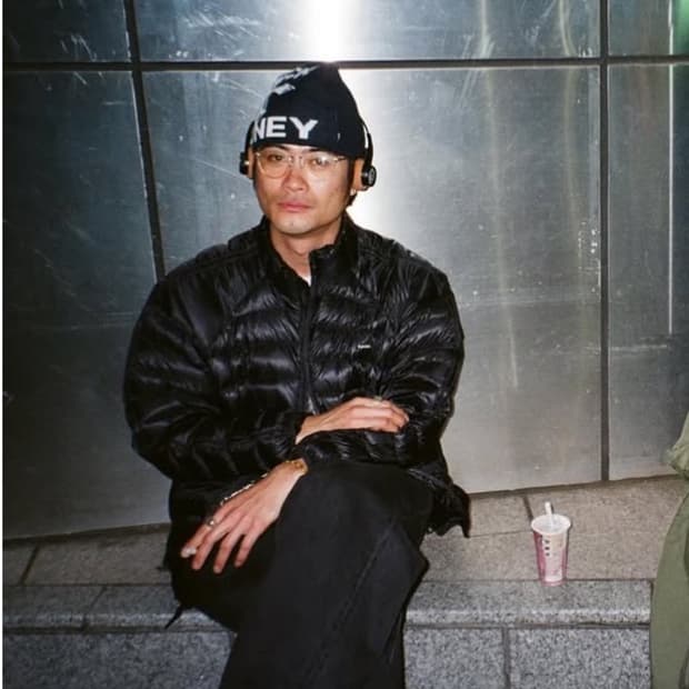 24SS 슈프림 마이크로다운 블랙 색상 L