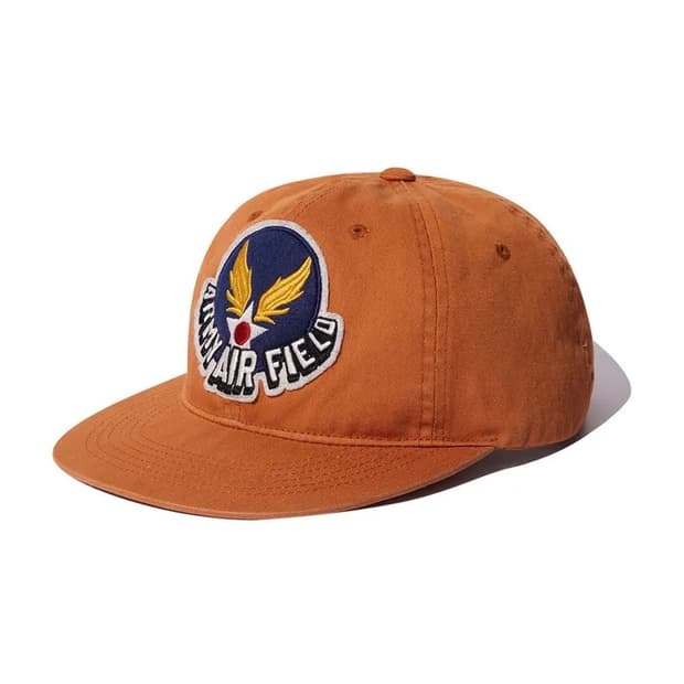 네이머클로딩 USAF LOGO CAP ORANGE