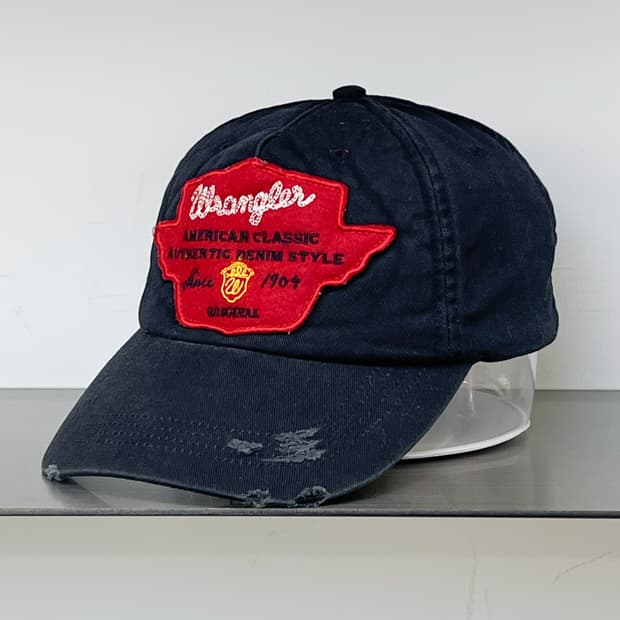 랭글러 데미지드 볼 캡