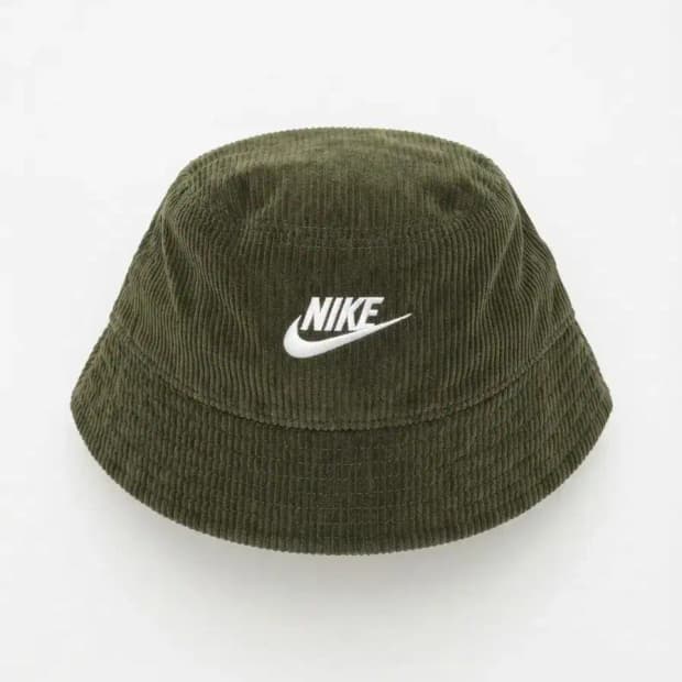 나이키 코듀로이 버킷햇 올리브 M/L