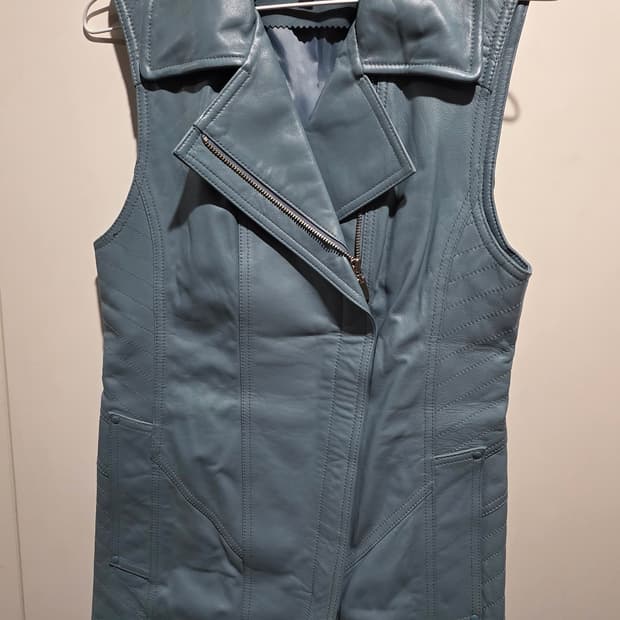 HEO 여성 양가죽 베스트 44 사이즈