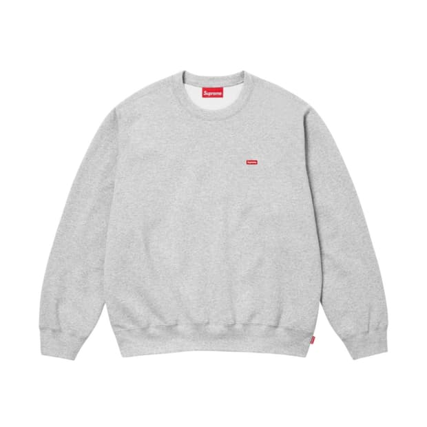 (정품) 슈프림 스몰 박스 맨투맨 그레이 M (새상품)