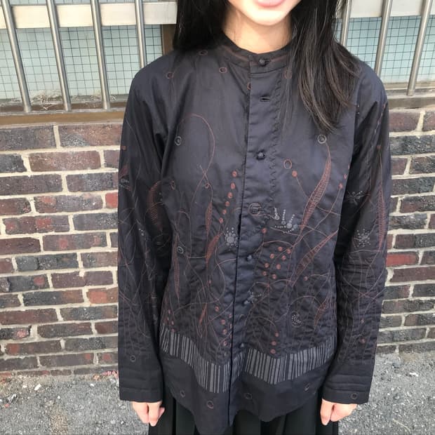 issey miyake haat 전통 린넨 셔츠