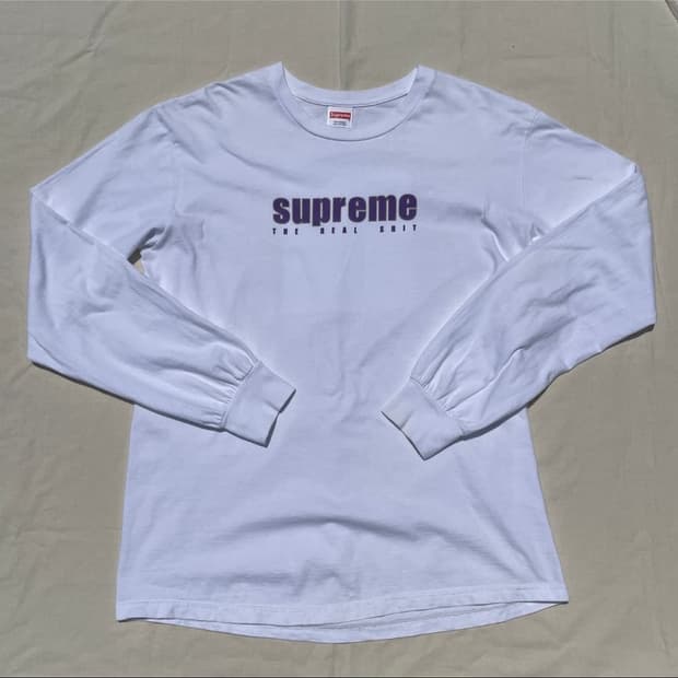 19s/s 슈프림 롱슬리브