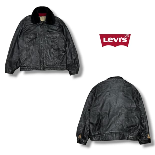 리바이스 A-2 레더 자켓 s08603