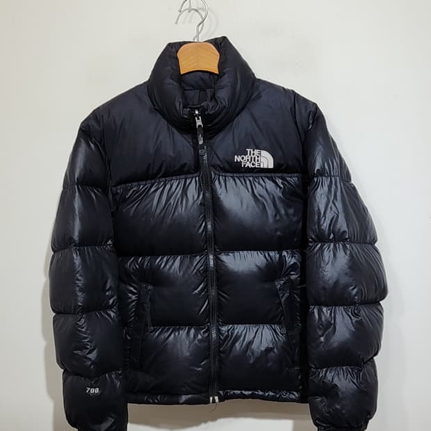 (90) 노스페이스 700 눕시 패딩점퍼 블랙 거위털 다운자켓 
