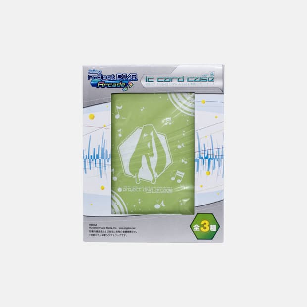 하츠네 미쿠 프로젝트 디바 패스 케이스 카드 지갑