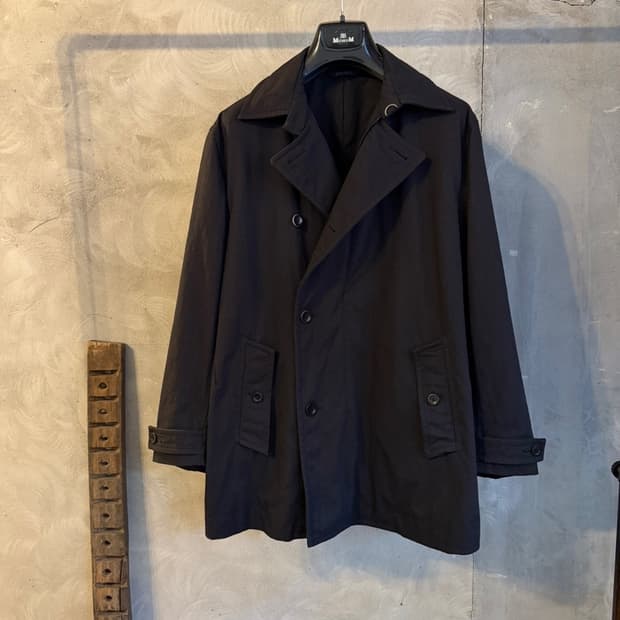 DKNY 컨버스 패브릭 피코트 100