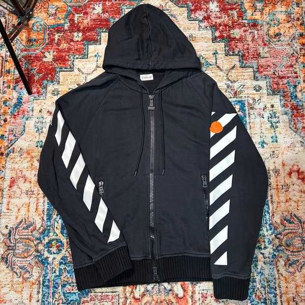 [2XL] ✨유일매물✨오프화이트X몽클레르 17ss 후드집업