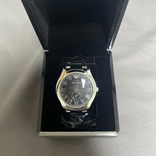 엠포리어 아르마니 메탈 시계