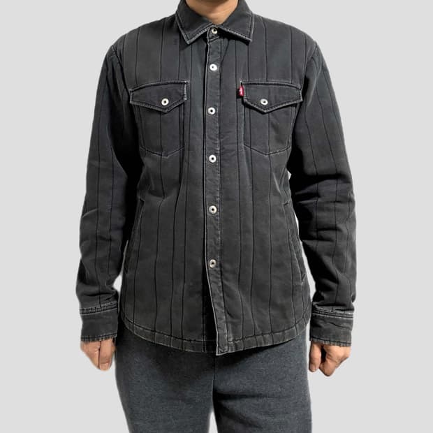 리바이스 데님 경량패딩 자켓 