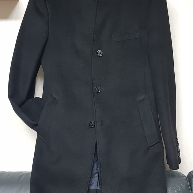 레노마 renoma 모혼방 반코트 하프코트 100