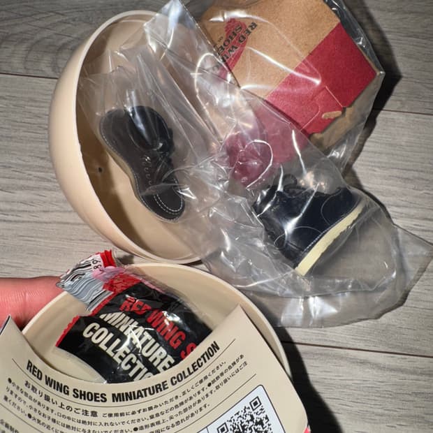 레드윙 부츠 미니어쳐 컬렉션 피규어
