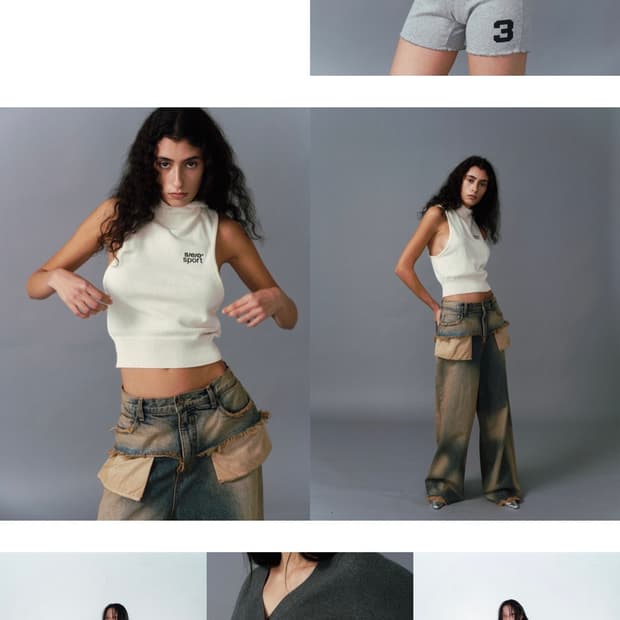 SEO 포켓 레이어드 데님 (2)