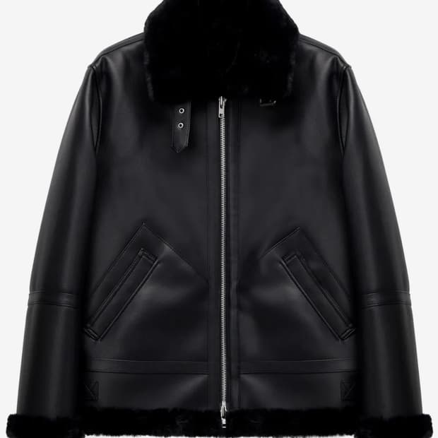 도프 제이슨 솔리드 무톤 자켓