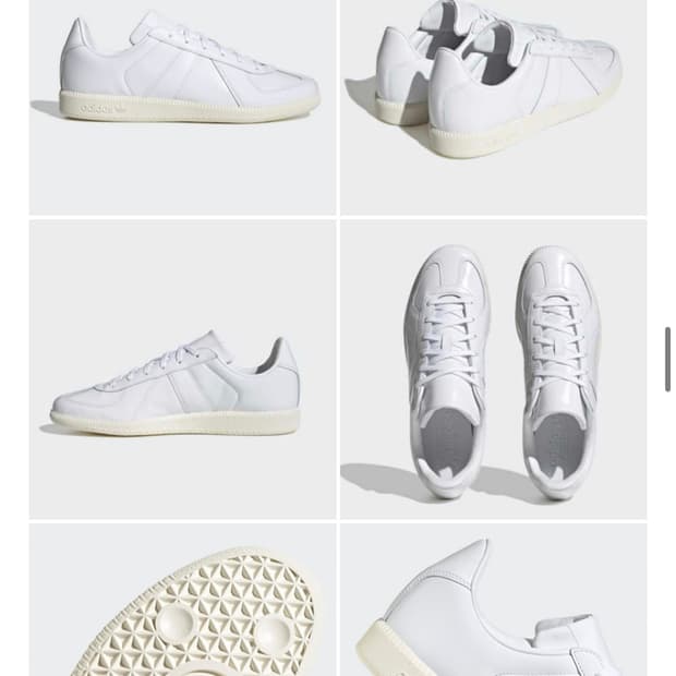 [275] 아디다스 독일군 아미 화이트 팝니다. 