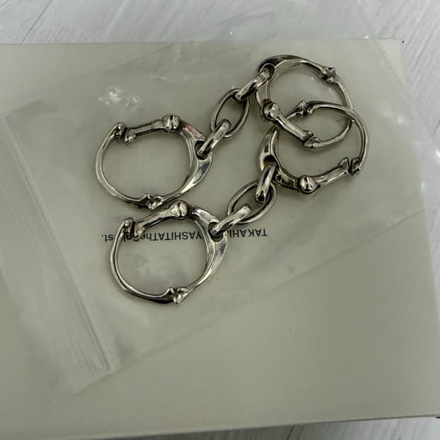 [L] 타키히로미야시타 솔로이스트 본 쉐입 브레이슬릿 팔찌 soloist