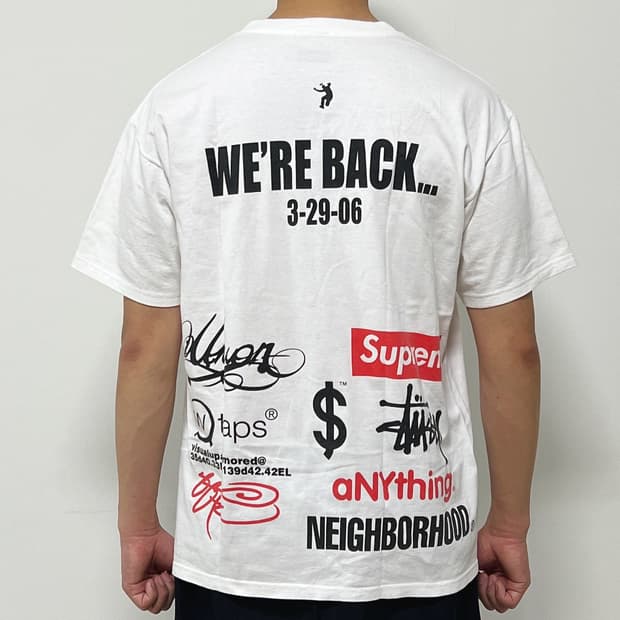 슈프림 2006 UNION LA 리뉴얼 기념 티셔츠 “RETURN OF 