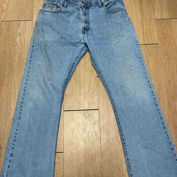(37) Levi's BIG Size Repaired 517 Bootcu
