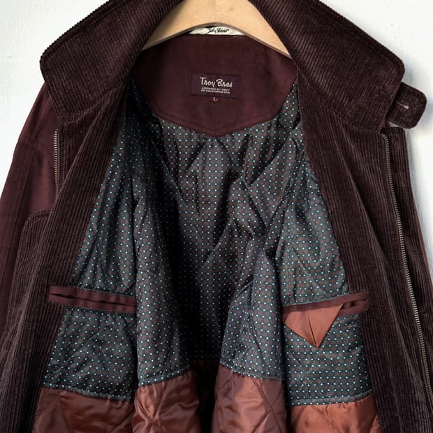 Stand collar padded mil mid coat