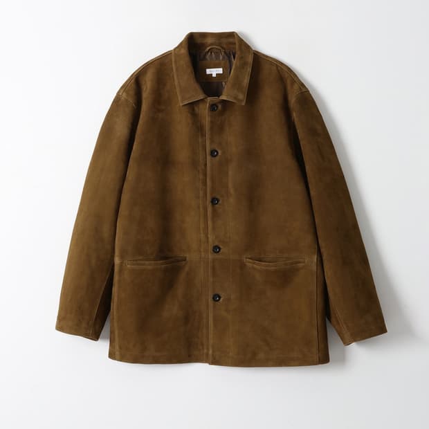 우드비 고트 스웨이드 자켓 브라운 2