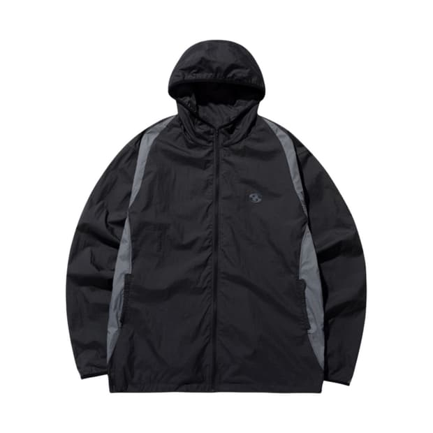 (2)산산기어 패널드 자켓 블랙 23ss