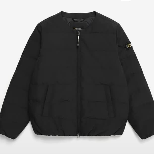 네셔널지오그래픽 경량패딩 xs사이즈