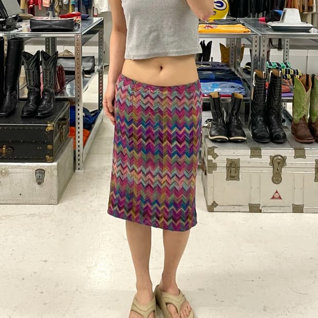 MISSONI knit skirt 미쏘니 스커트