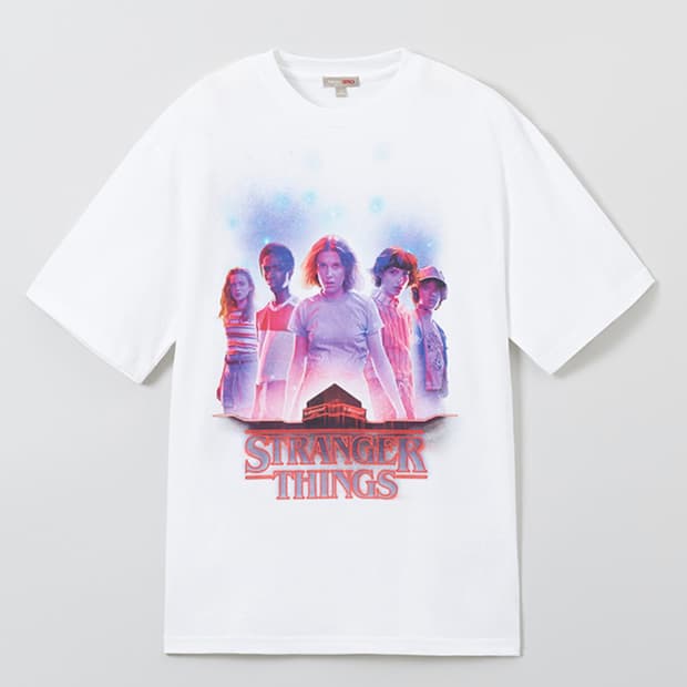 [새제품/단종] 기묘한이야기 티셔츠 white M