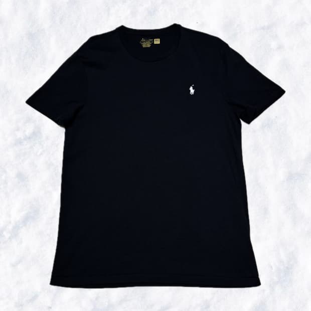 폴로 랄프로렌 검흰 반팔 (QR)
