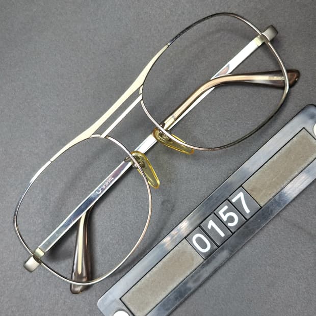 80s 일본제 빈티지 데드스톡 미사용/54mm 안경테 샤르망 NO.205