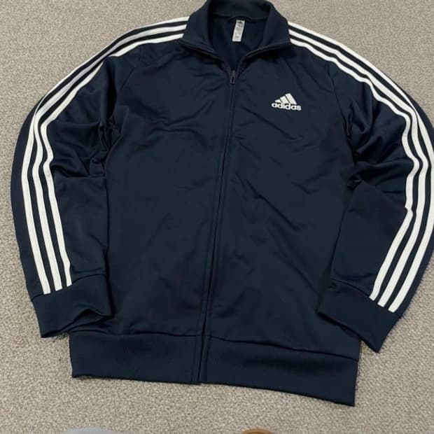 아디다스 네이비 트랙탑 져지집업 100/L