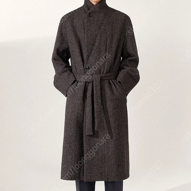 (구매) 20FW 르메르 티베탄 코트 다크올리브 