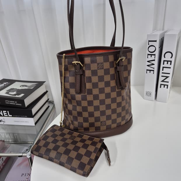 루이비통 다미에 버킷백