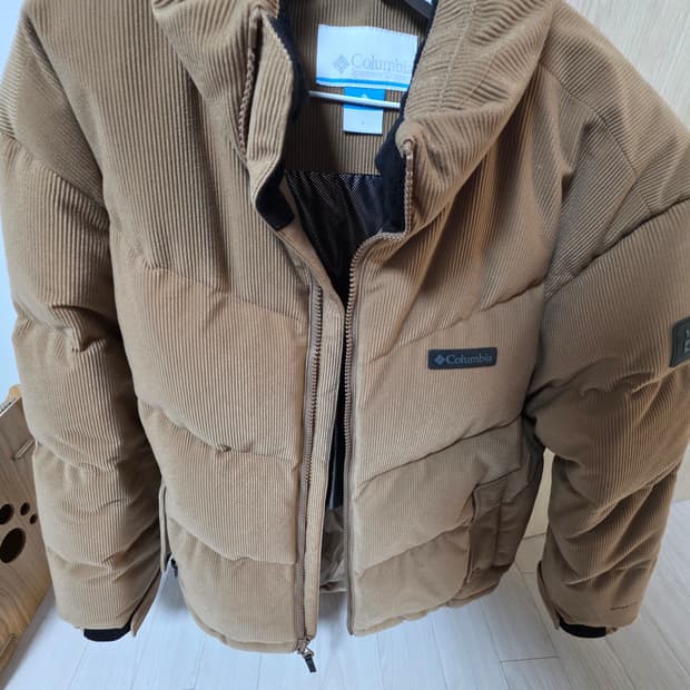 콜롬비아 코듀로이 패딩 L